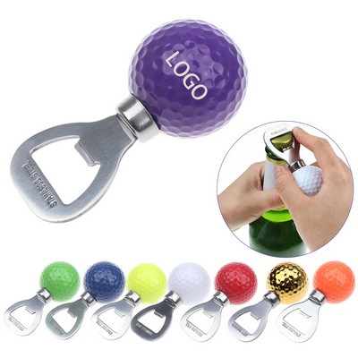 Golf Ball Bottle Opener