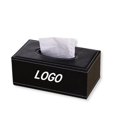 Pu Tissue Box Cover