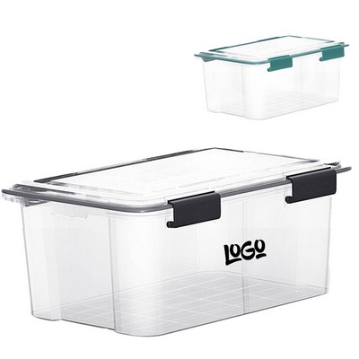 Moisture Proof Clear Storage Organizer w/ Lid