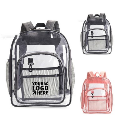 Transparent Diaper Backpack