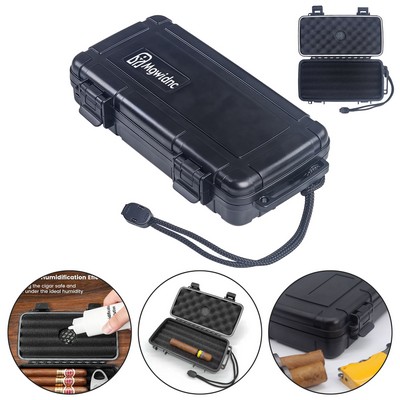 Travel Humidor with Cedar Wood Humidifier