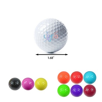 Personalized Logo Golf Balls for Practice Challenges