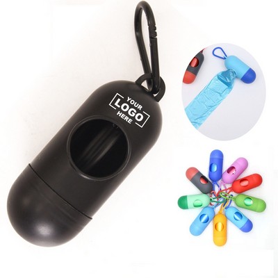Compact Pet Waste Bag Dispenser for Easy Cleanup