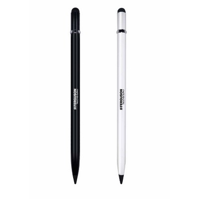 Metal External Pencil With Stylus and Eraser