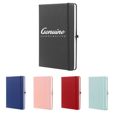 Eco-friendly Business Notebook with Ribbon Bookmark
