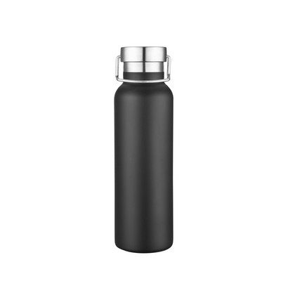 Endura 20 oz Black Stainless Steel Bottle