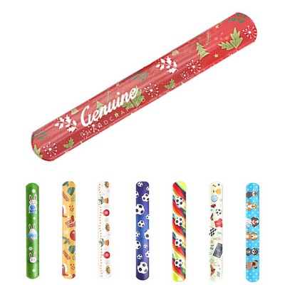 Silicone Water-resistant Slap Wristband