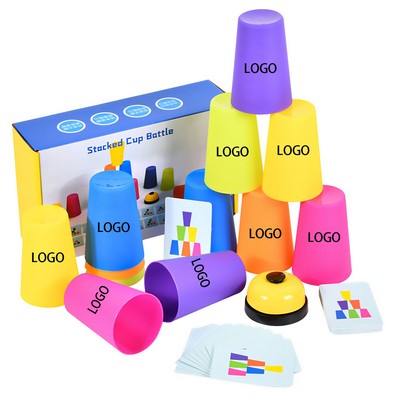 Quick Stacking Cups Game for Kids