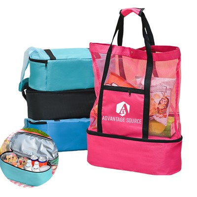 Wet And Dry Separation Picnic Bag(15.75"×18.11")