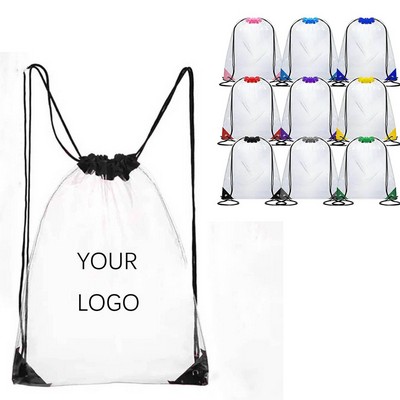 Transparent Drawstring Bag For Organizing Pockets And Items