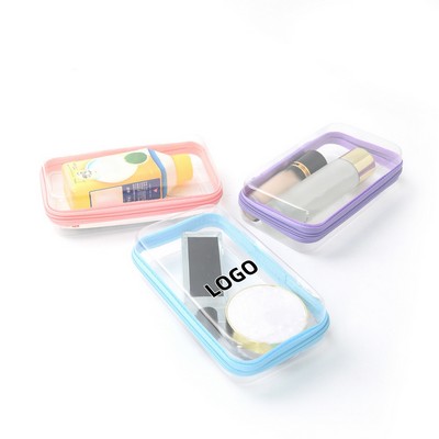 Cosmetic Zipper Storage Box