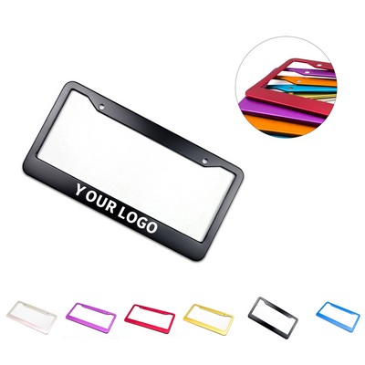 Aluminum Alloy License Plate Frame