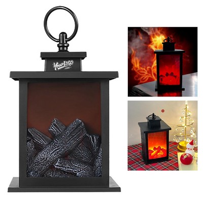 Electric Fireplace Decor Lamp