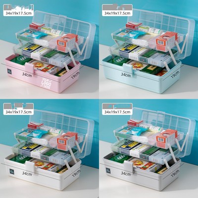 Portable Home First Aid Box