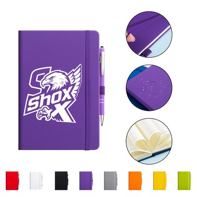 MOQ 20 A5 Notebook With Ballpoint Pen