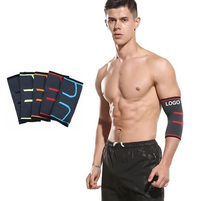 Sports Knit Compression Elbow Pads