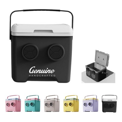 Camp Cooler with Bluetooth Speaker