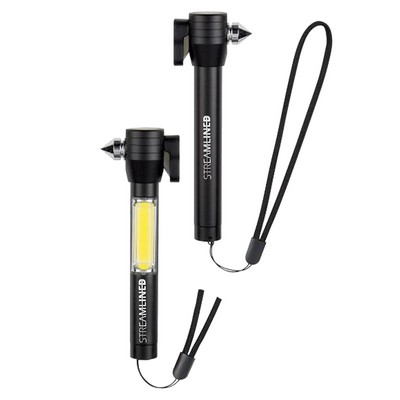 Car Safety Hammer With Flashlight