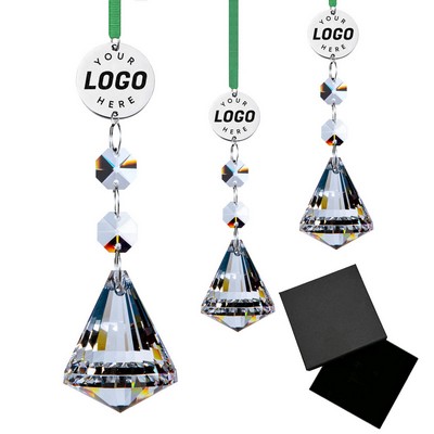 Hanging Crystal Christmas Ornaments Suncatcher Prism