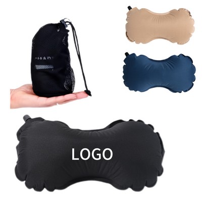 Portable Inflatable Pillow for Outdoor Use