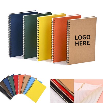 Eco-Friendly Kraft Spiral Sticky Notepad