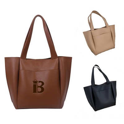 Large Practical Commuter Tote Bag