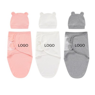 Baby Products Infant Swaddle with Hat