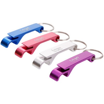 Aluminum Bottle Opener Key Chain