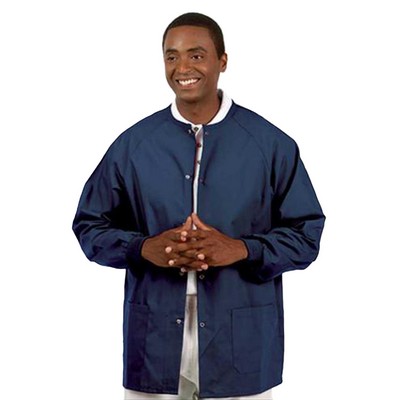 Superior Uniform Group - Fashion Seal - Unisex 2-Pocket Warm-Up Jacket