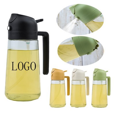 16 Oz Household Spray And Pour Oil Spray Bottle