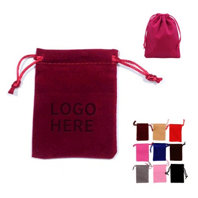 Luxury Velvet Drawstring Gift Pouches