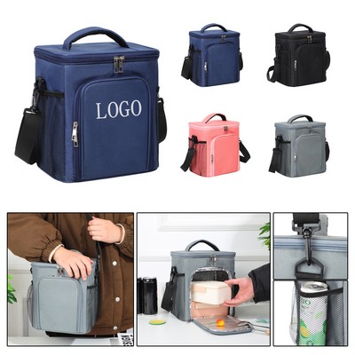 Large Capacity Oxford Insulated Picnic Bag
