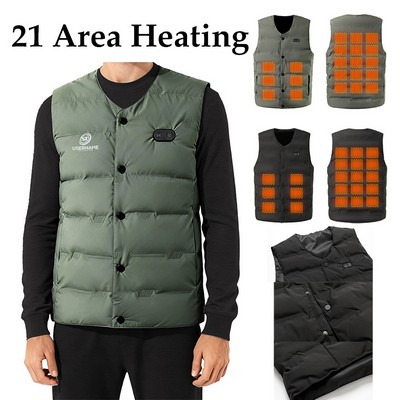 Unisex Heated Vest Smart Controller With Lights-out
