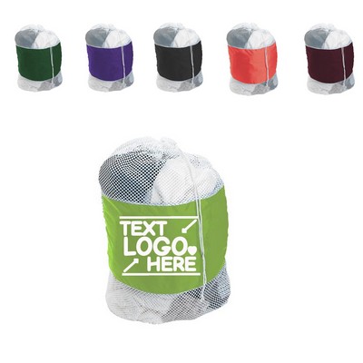 Drawstring Mesh Langray Bag