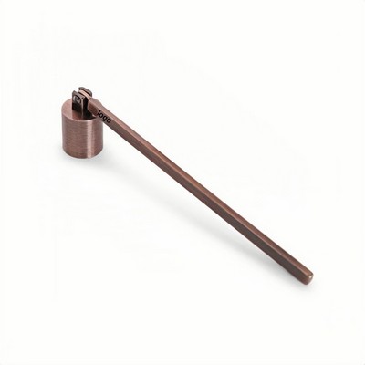 Stainless Steel Candle Snuffer with Decorative Home Accent Design
