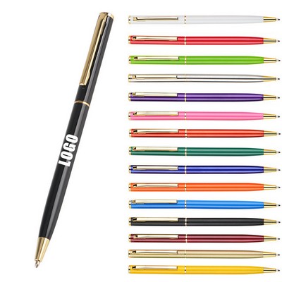 Colorful Twist Metal Ballpoint Pen