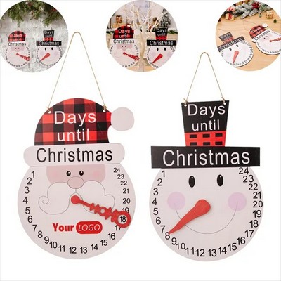 Christmas Wooden Ornament Creative Calendar(Ocean)