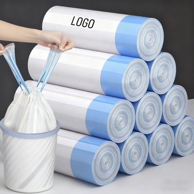 Thick Drawstring Trash Bags for Home Kitchen