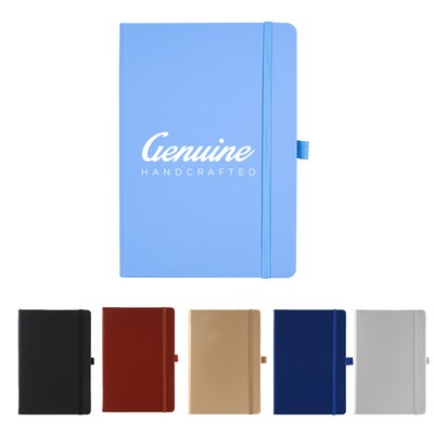 Premium Leatherette Notebook and Pen Set