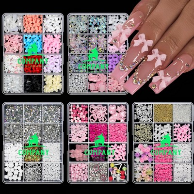 DIY Nail Decorations with Box