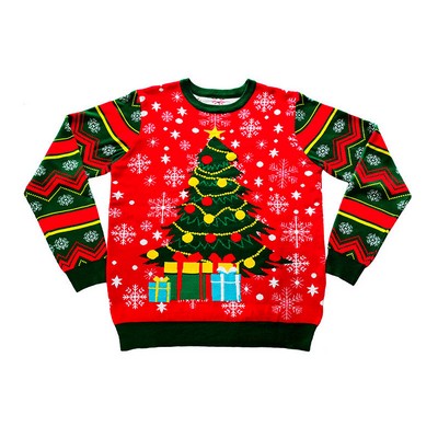 Custom Knitted Christmas Sweater