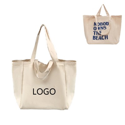 Large Capacity Lazy-Style Canvas Tote Bag