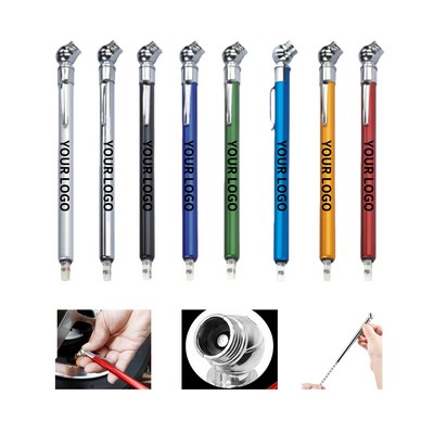 Compact Pencil Style Tire Pressure Testing Gauge