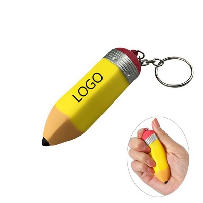 Pencil Stress Relief Keychain