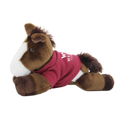 8" Paint Horse w/T-Shirt & Full Color Imprint