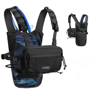 Lightweight Hydration Vest Backpack for Running Hiking Cycling Hunting and Mountaineering
