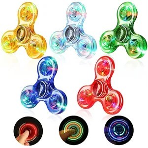 LED Light Up Figer Fidget Spinners