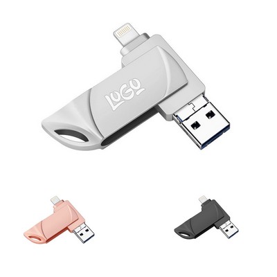 3-in-1 High-Speed USB Flash Drive