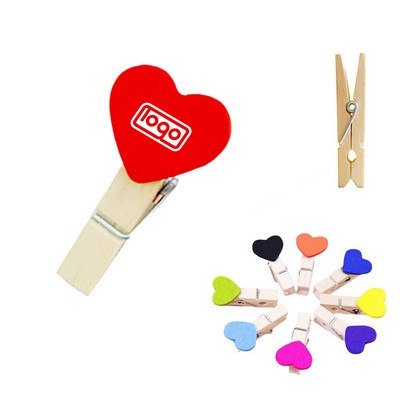 Clothes Pins Wooden Bag Clip