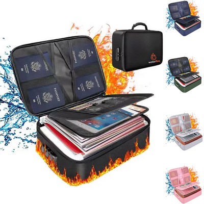 Fireproof Storage Bag with Lock